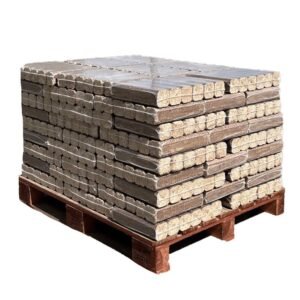 Briquetes de lenha para queimar