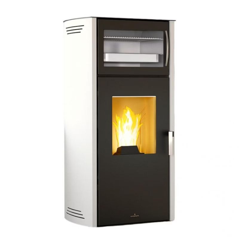 Salamandra a pellets BRONPI Noa Horno – 11 kW com forno, silenciosa - Image 2