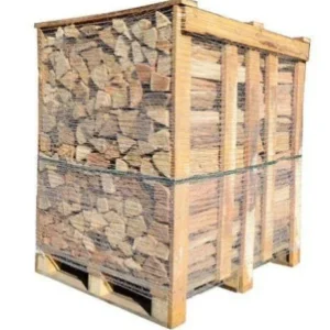 Lenha de madeiras duras – Toros de 33 cm em palete de 2,5 esteres (1,75 m³)