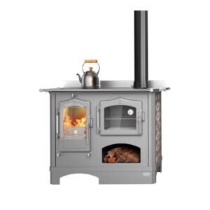 Salamandra a lenha Lincar Deneris – 9 kW