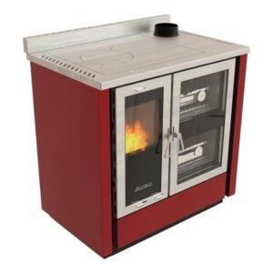 Fogão a lenha com forno duplo Lincar Fusion – 8,4 kW