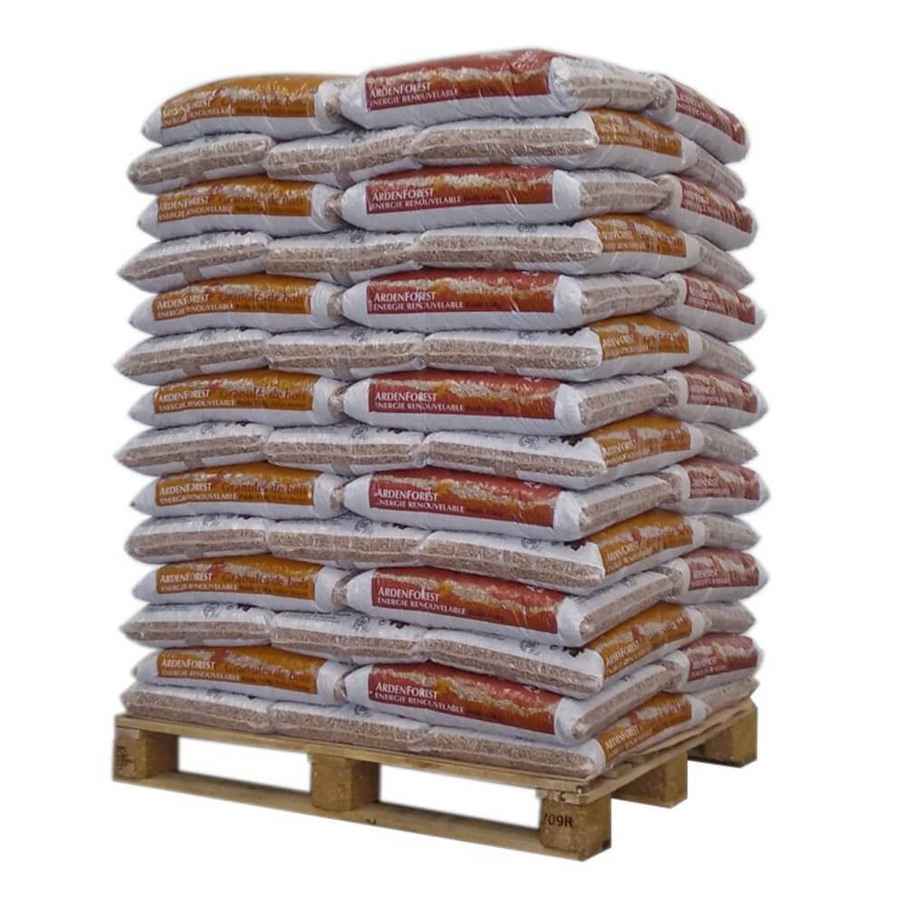 Pellets Ardenforest – Palete de 70 sacos de 15 kg