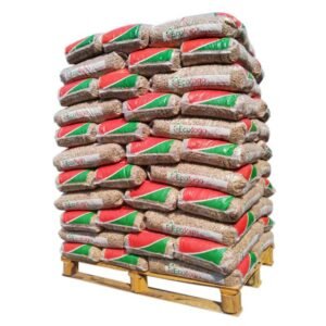 Pellets Ecofogo – Palete de 66 sacos de 15 kg