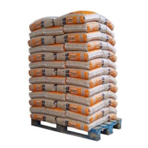 Granulado de madeira Solaris – Palete de 65 sacos de 15 kg