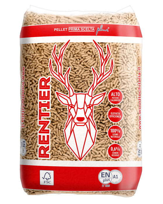 Pellets Rentier – Palete de 70 sacos de 15 kg