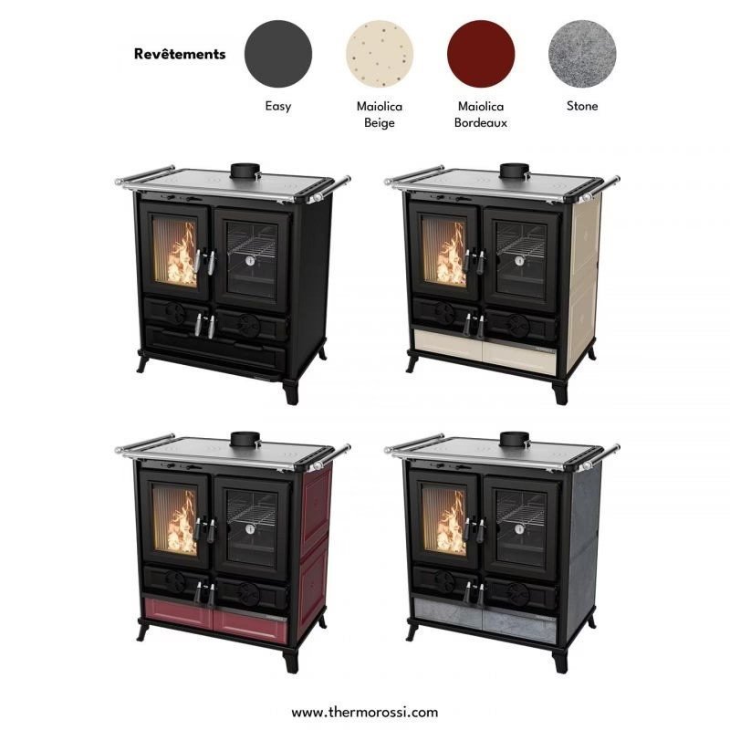 Fogão a lenha Thermorossi Violetta Evo – 8,2 kW - Image 6