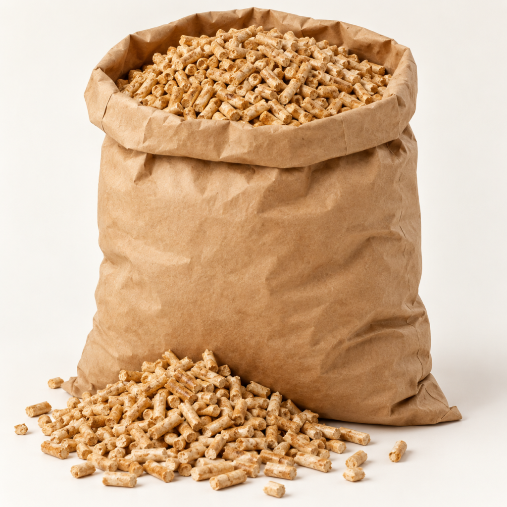 Pellets de madeira